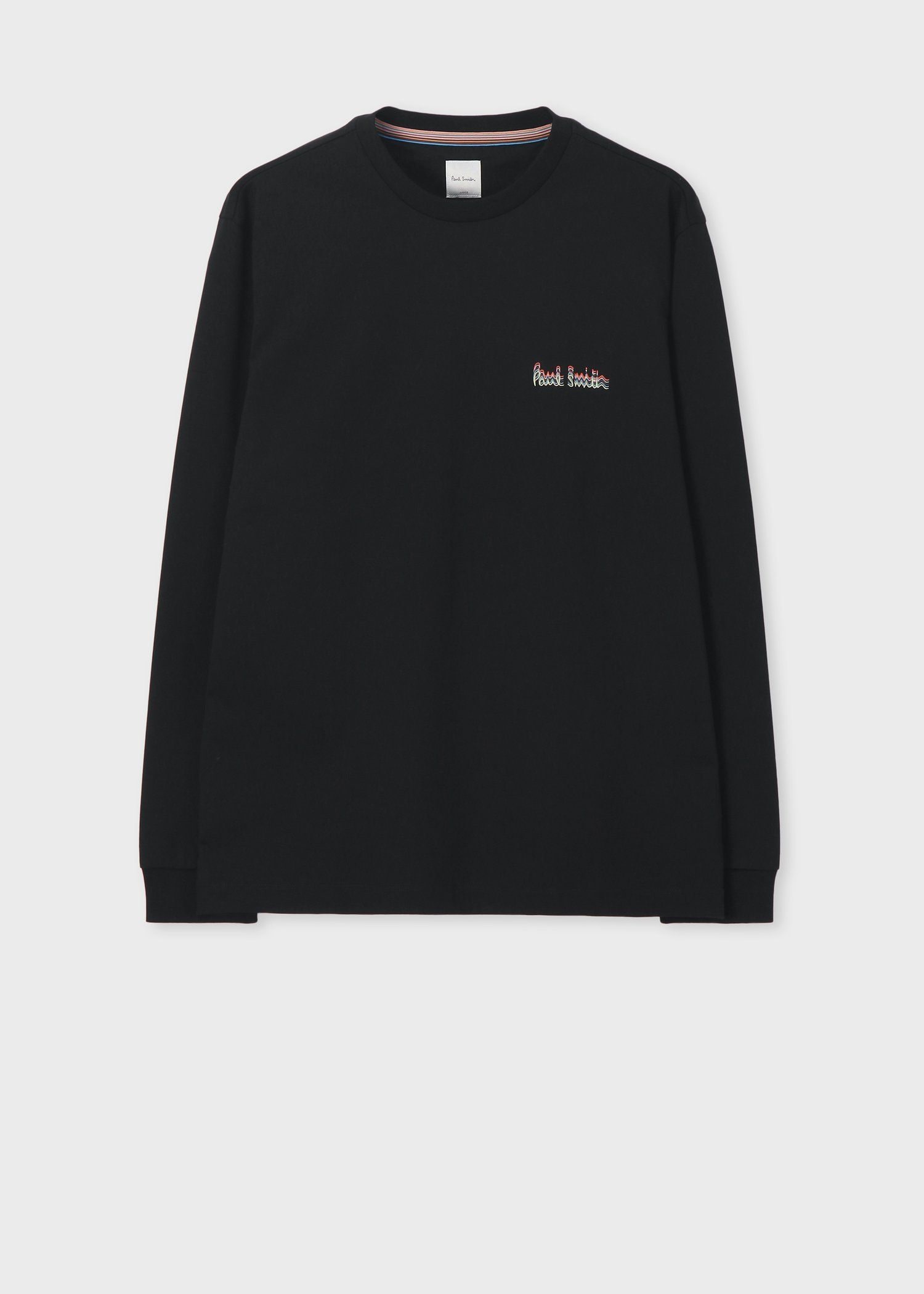 "Afterimage Logo" 長袖Tシャツ