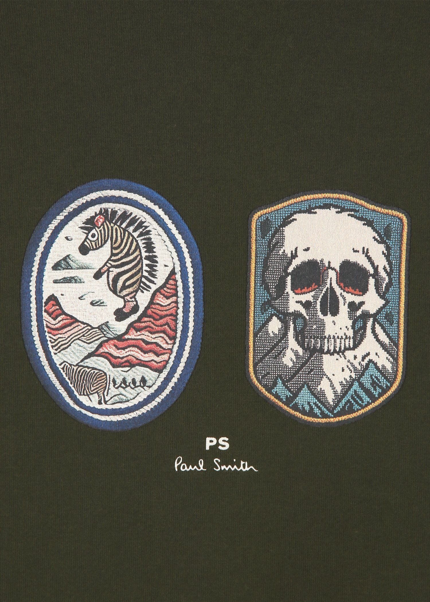"Vintage Patch" 半袖Tシャツ