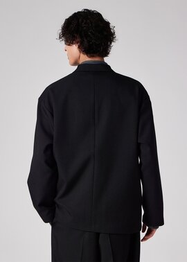 コンフォートアーバン ダブルブレスト ジャケット（ブラック