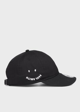 【新品】Paul Smith + New Era 9THIRTY キャップ PS Paul Smith Happy + New Era 9THIRTYキャップ（ブラック） ｜ポール