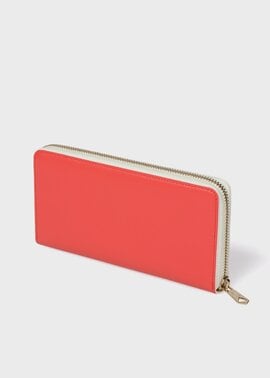 Paul Smith(コーラル長財布) サプルレザー 長財布（コーラル） ｜ポール・スミス