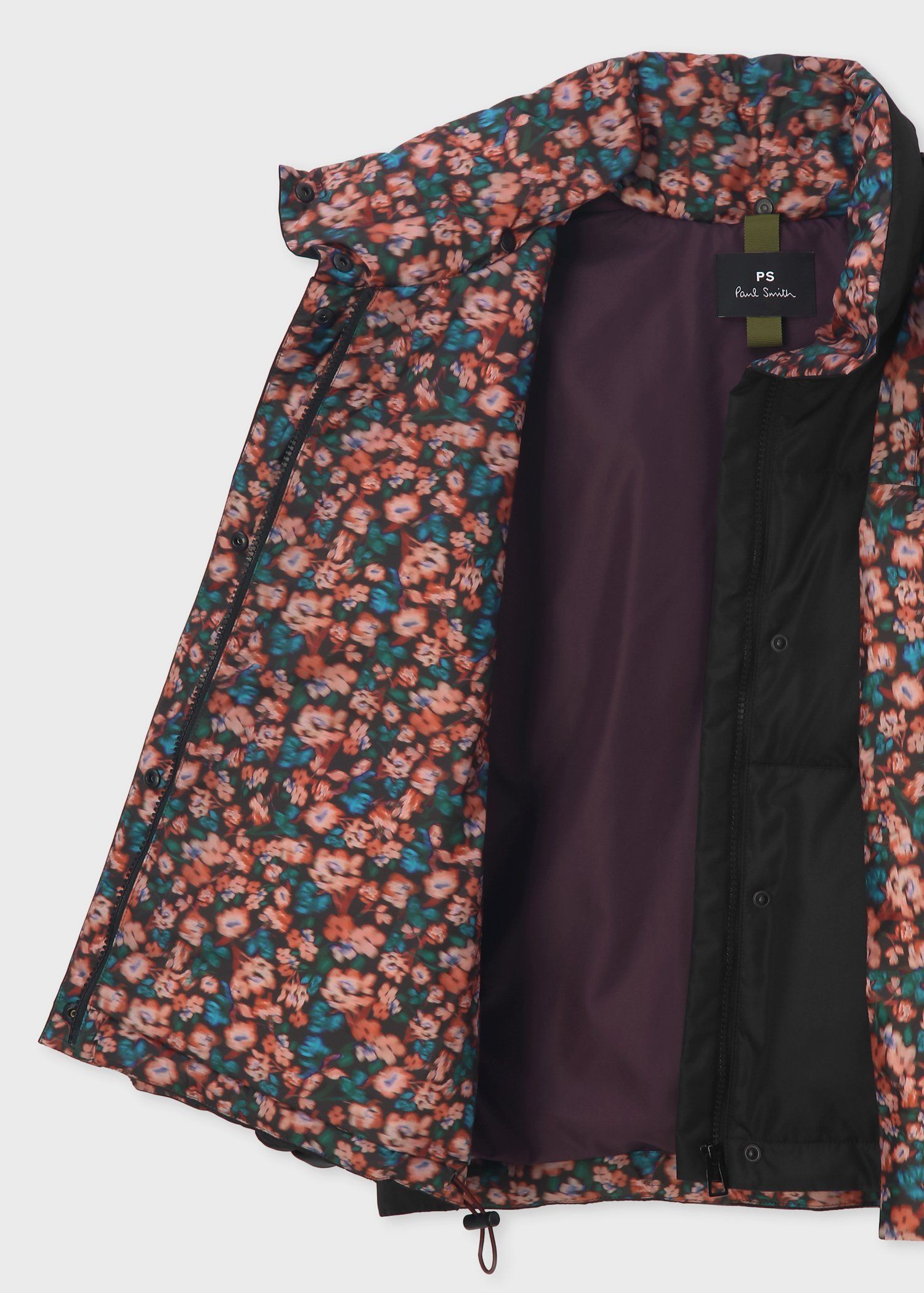 ウィメンズ "Tea Floral" ボンネットフード ショートダウン