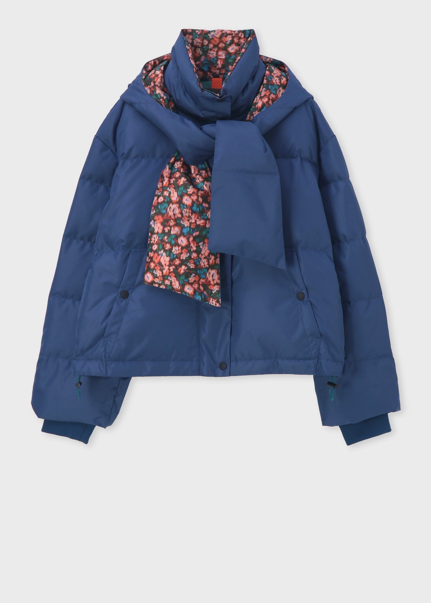 ウィメンズ "Tea Floral" ボンネットフード ショートダウン